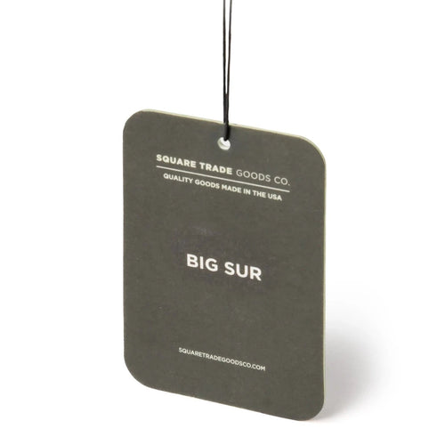 Fragrance Cards Square Trade Goods Company Big Sur Scent