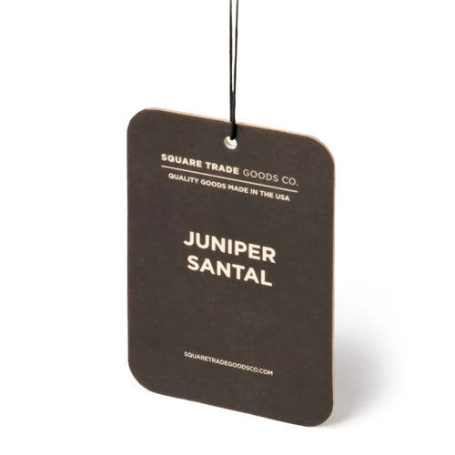 Fragrance Cards Square Trade Goods Company Juniper Santal Scent