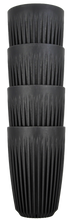 Load image into Gallery viewer, Huskeecup 12oz reusable cup set in Charcoal. Australian brand made from coffee husks.
