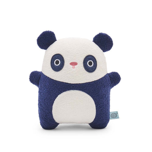 noodoll plush soft toy navy and white ricebamboo character front facing