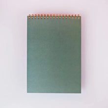 Load image into Gallery viewer, The Completist A5 Wire Bound Notepad Orchard Print
