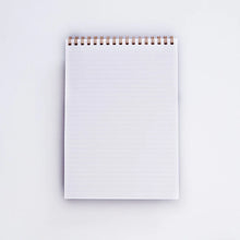 Load image into Gallery viewer, The Completist A5 Wire Bound Notepad Orchard Print
