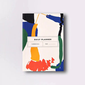 The Completist Daily Planner Florence Abstract Print