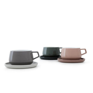 viva Scandinavia classic ella porcelain teacup coffee cup and saucer uk collection