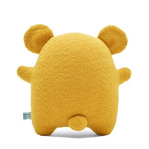 noodoll plush toy bear ricecracker yellow designed in London made in Taiwan